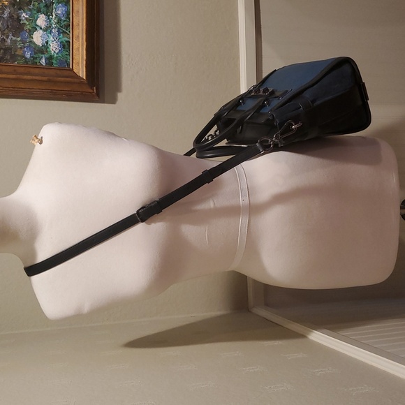 Coach Swagger 27 Suede Colorblock Bag - Picture 5 of 15